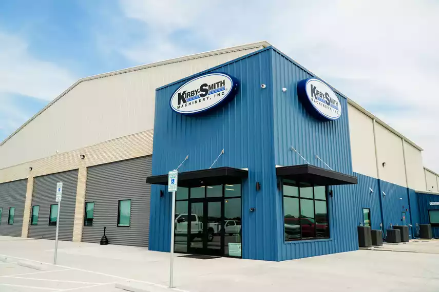 Kirby-Smith Machinery's new Van Alstyne, Texas branch on U.S. Highway 75